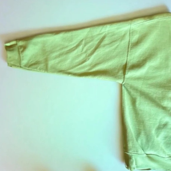 Emboidered Vintage Xl Alaska Sweatshirt Green - Picture 2 of 6